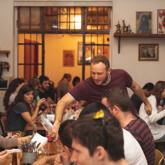 תמונת המסעדה מבפנים